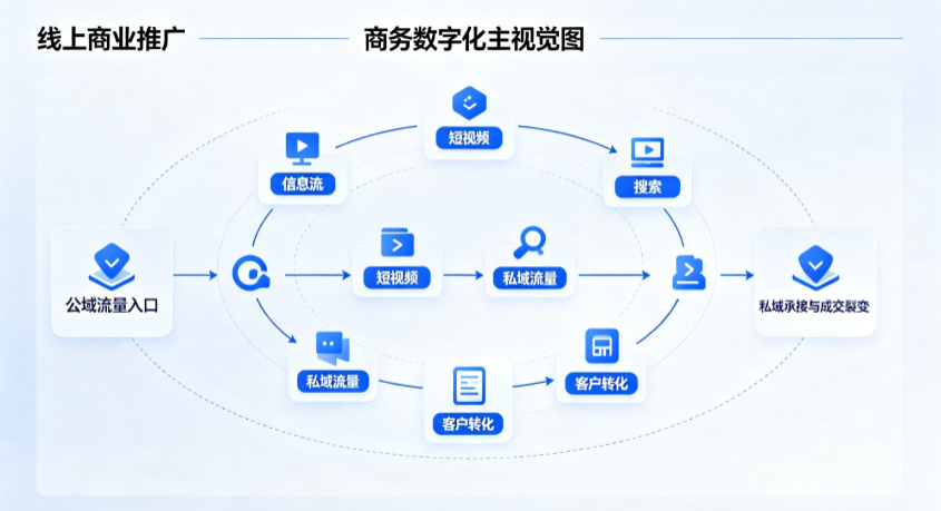 和田县线上商业推广怎么做？全域流量闭环搭建与低成本转化实战指南
